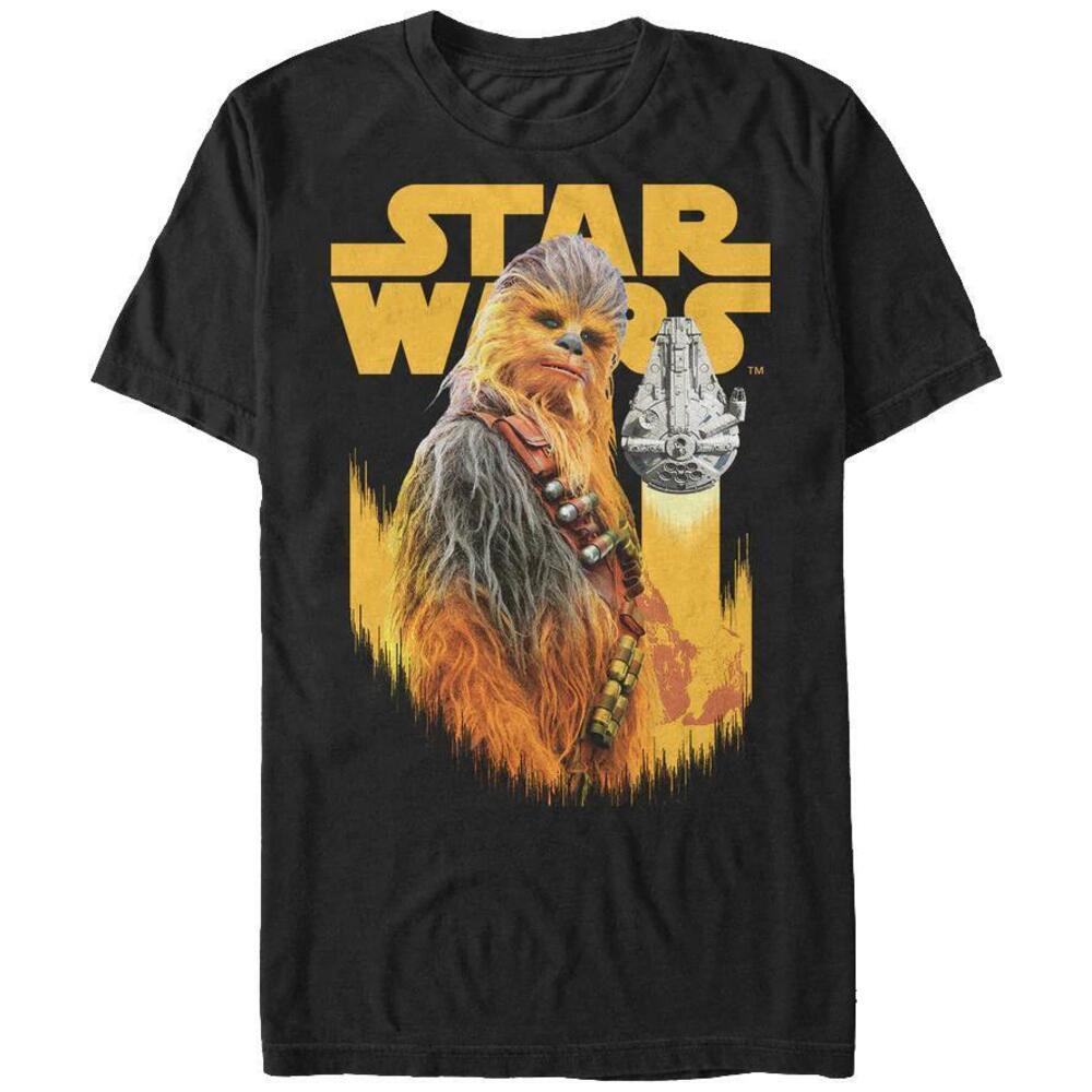 Chewbacca And Millennium Falcon Solo Star Wars Tshirt